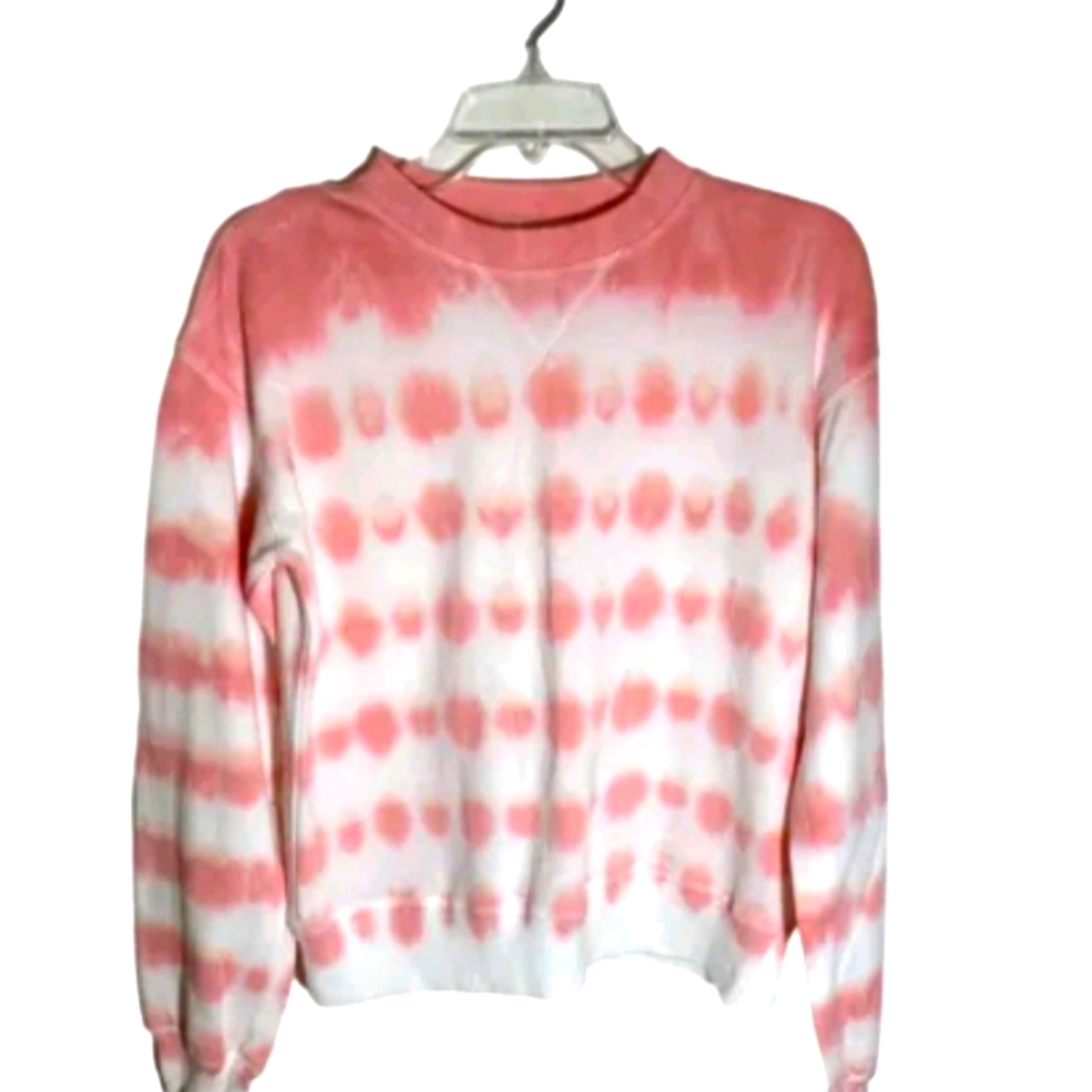 So Lounge Life Tie- Dyed Sweatshirt Size Medium